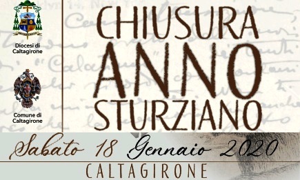 "L'Eredità di Luigi Sturzo", 18 Gennaio 2020 celebrazione di chiusura dell’Anno Sturziano